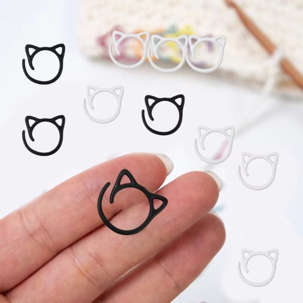 Stitch Marker Ring - 24PCS DIY Handwerk Marker Werkzeuge Metall