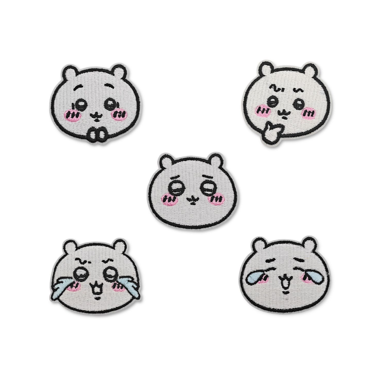 Embroidery Patches - Anime Chiikawa Stickerei-Stoffaufnäher Kleidung Daunenjacke Aufkleber