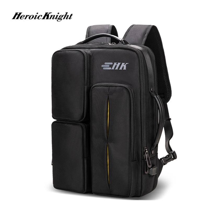 Embroidery Keychain - Heroic Knight Laptop-Rucksack für Herren, YKK,