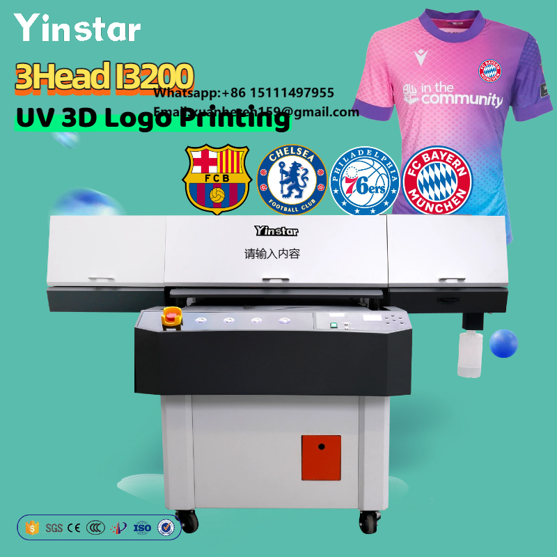 Embroidery Patches - Yinstar Custom TPU Patch Drucker UV