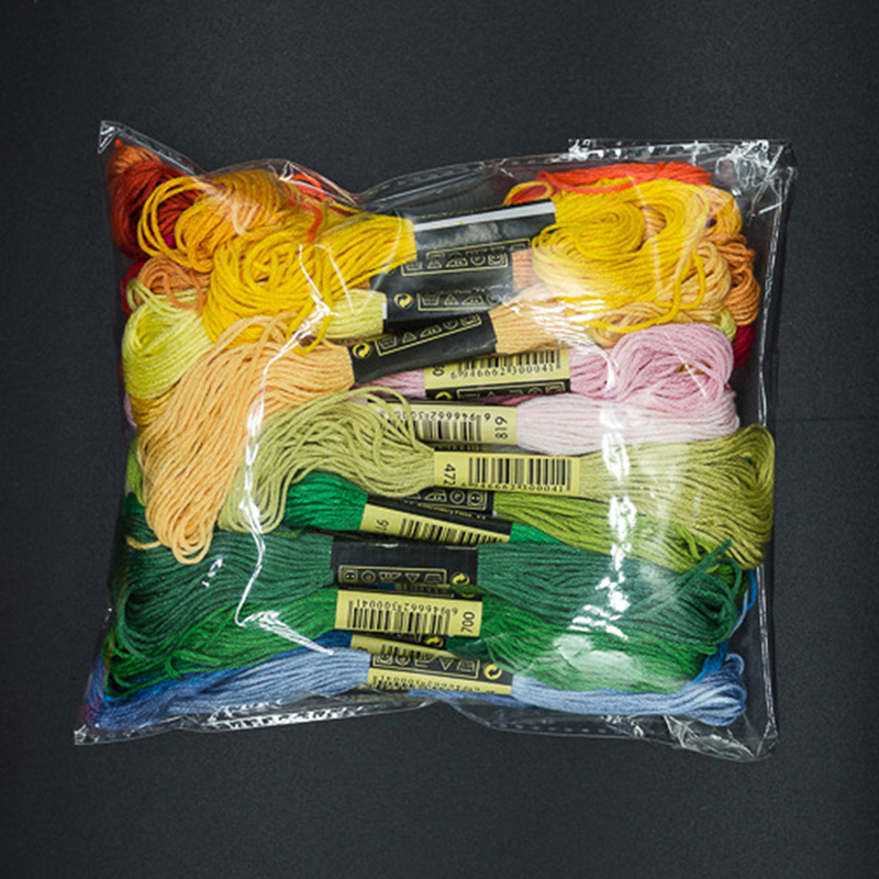 Embroidery Floss - C 24/100/50 Mehrfarbige Kreuzstich-Baumwollgarne Stickgarn-Set DIY