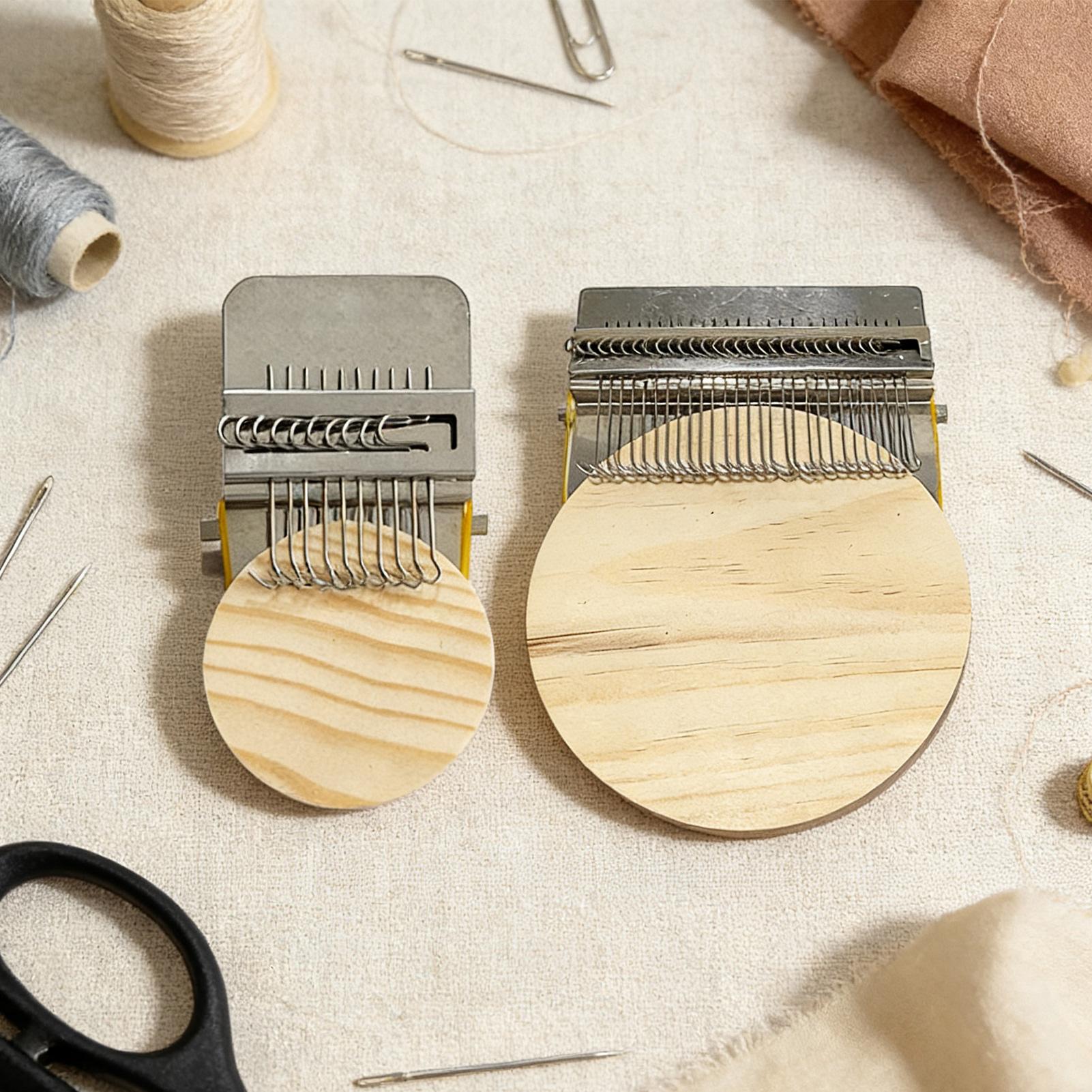 Embroidery Patches - Strick-Patch-Webstuhl-Set, kleiner Patch, Stopfzubehör, Strick-Webstuhl-Set zum