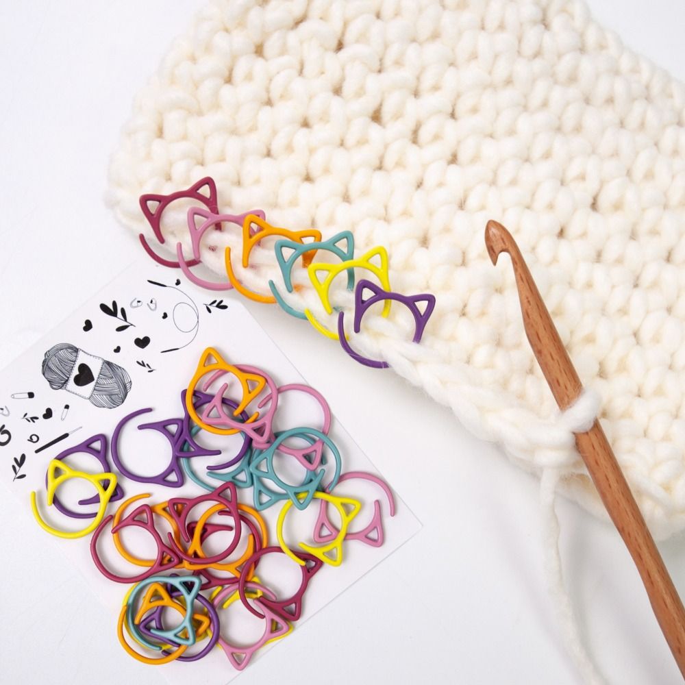 24PCS DIY Handwerk Marker Werk – Stitch Marker Ring Bewertung und Preis