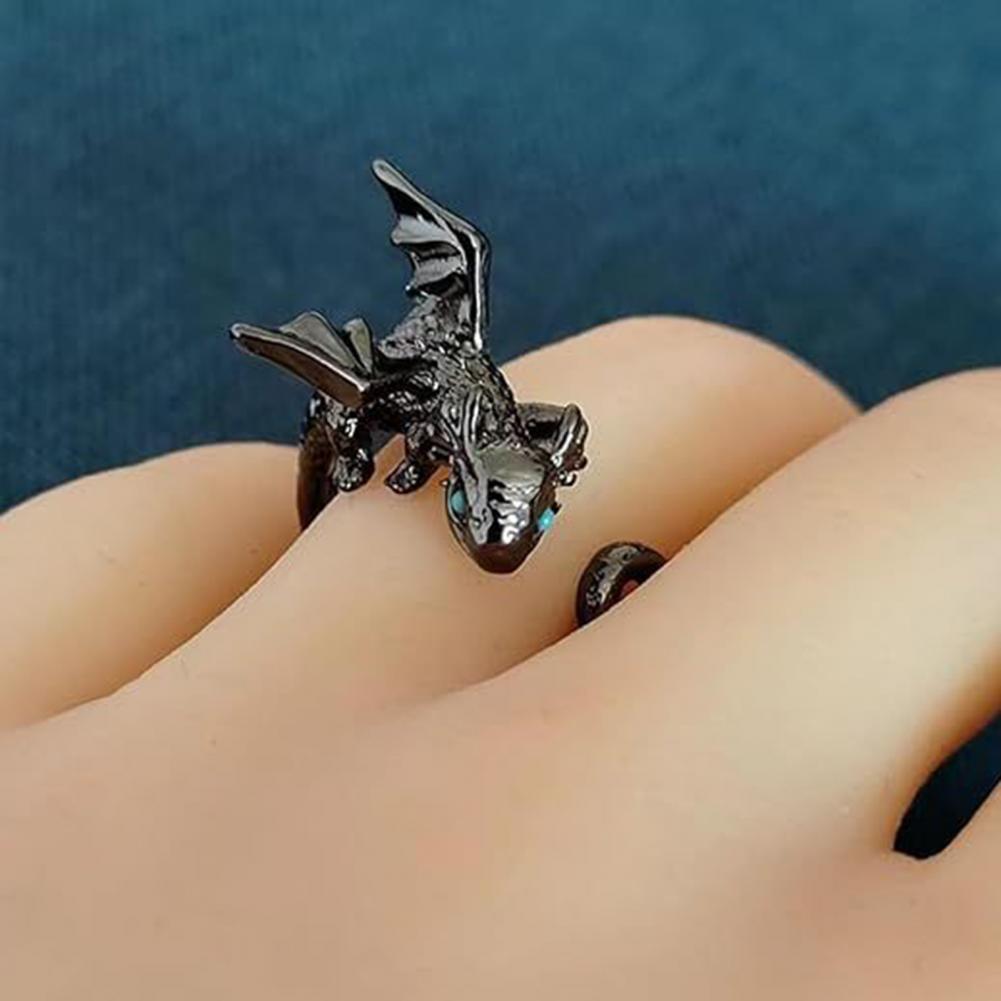 Häkelmarkierer Drachen-Design  – Stitch Marker Ring Bewertung und Preis