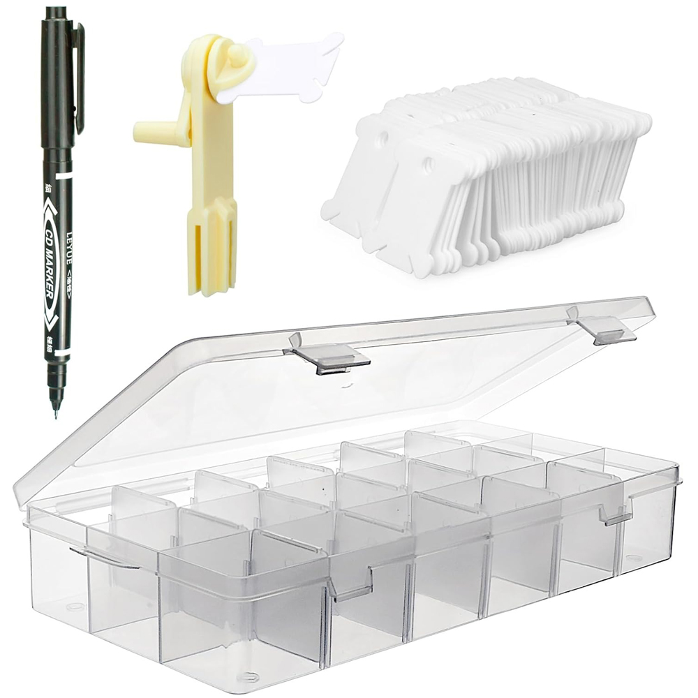 Stickgarn-Organizer mit 18 Fäc – Embroidery Floss Bewertung und Preis