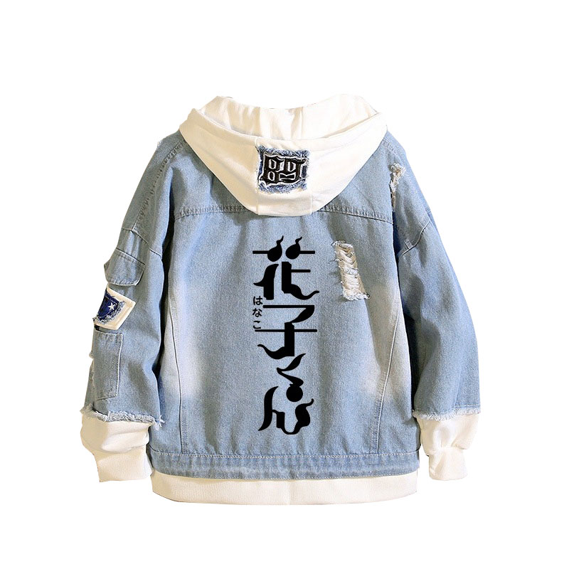 Wc-Gebunden Hanako-kun Demin J – Embroidery Jacket Jeans Bewertung und Preis