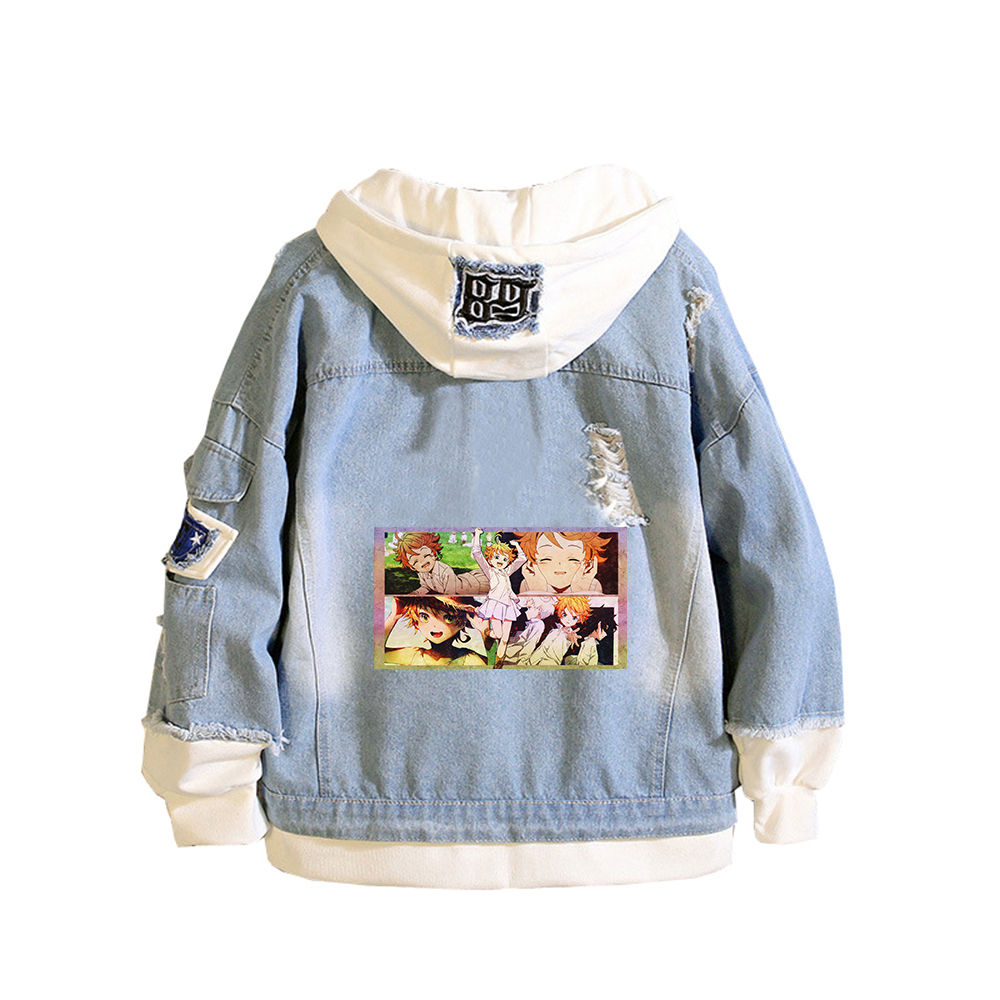 The Promised Neverland Anime J – Embroidery Jacket Jeans Bewertung und Preis
