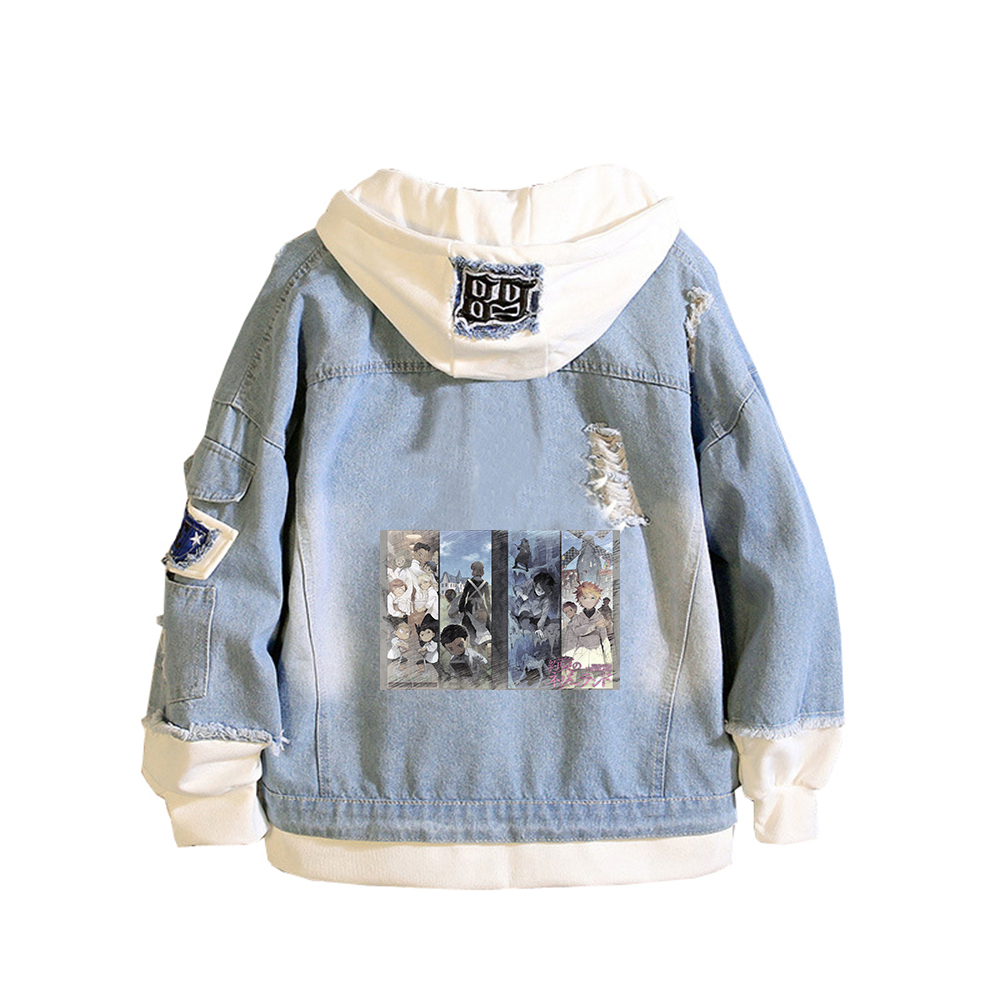 The Promised Neverland Anime J – Embroidery Jacket Jeans Bewertung und Preis