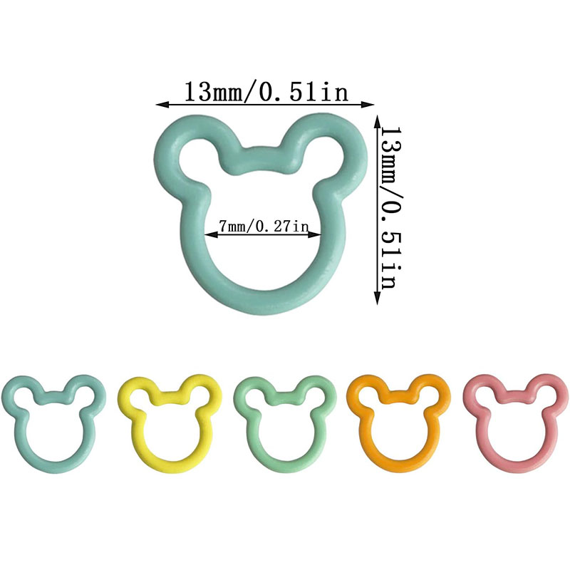 30 Stück Strickstichmarker, bu – Stitch Marker Ring Bewertung und Preis