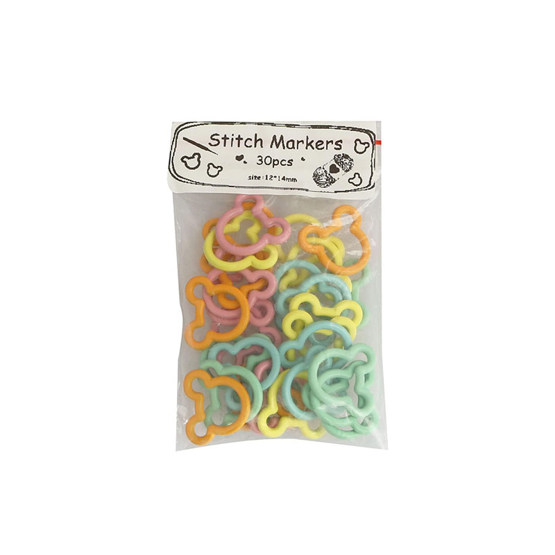 30 Stück Strickstichmarker, bu – Stitch Marker Ring Bewertung und Preis