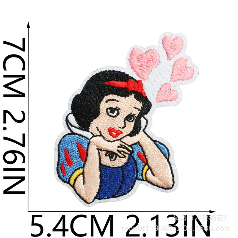 15 stücke Schnee Prinzessin St – Embroidery Patches Bewertung und Preis