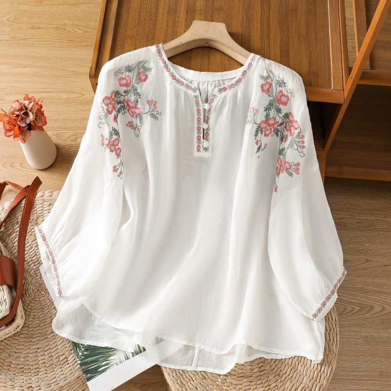 Chinesischen Stil frauen Kleid – Embroidery Class Bewertung und Preis