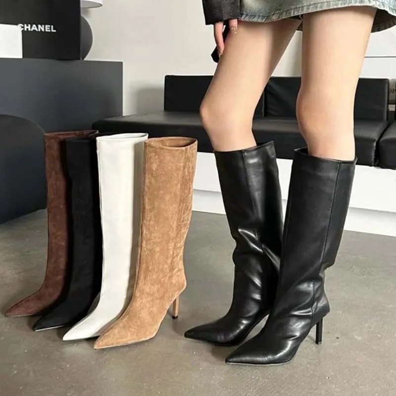 Luxus Frauen Lange Stiefel Mod – Embroidery Design Bewertung und Preis