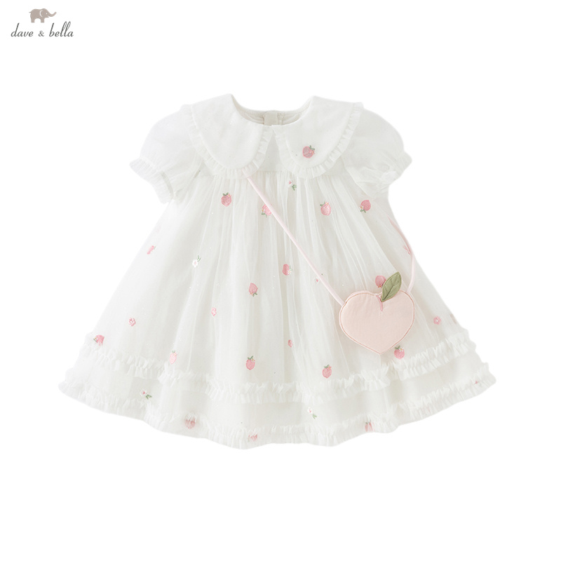 Dave Bella Mädchen Baby Mesh P – Embroidery Charm Bewertung und Preis