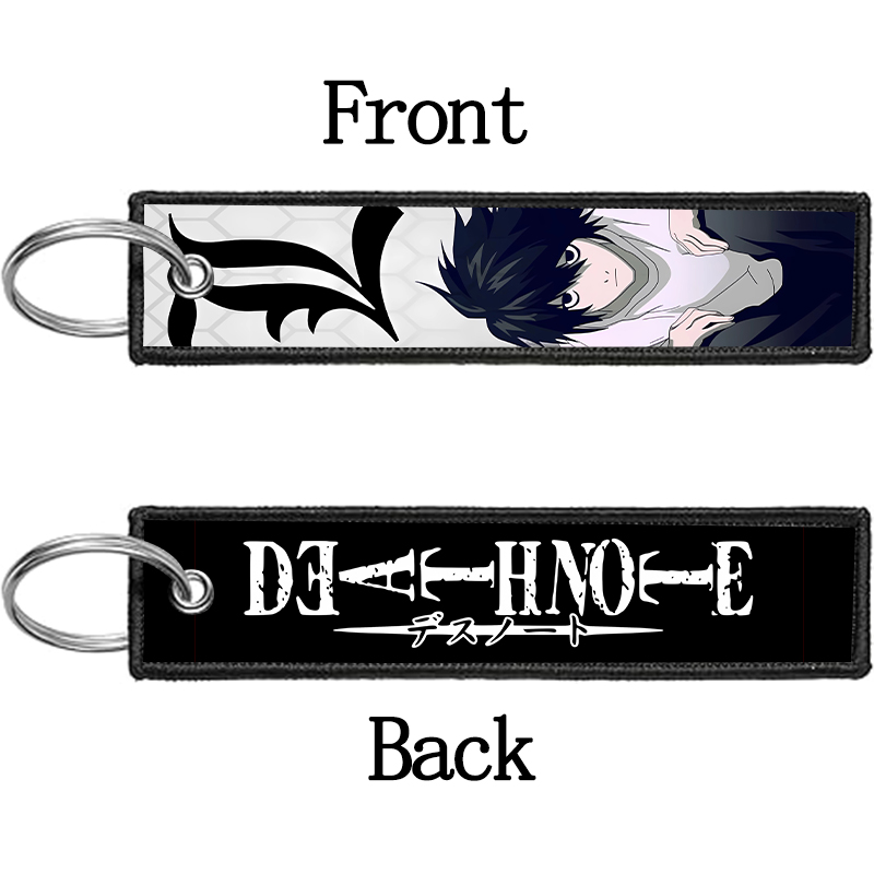 Death Note Ryuuku Ryuk Rem Sti – Embroidery Keychain Bewertung und Preis