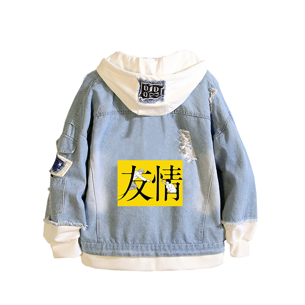 BANANA FISH Denim Jacke Anime  – Embroidery Jacket Jeans Bewertung und Preis