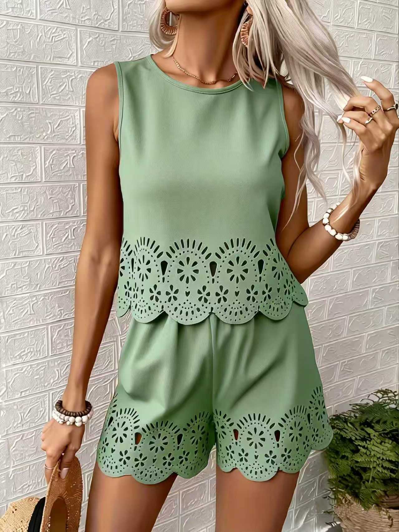Eleganter Freizeit-Shorts-Anzu – Embroidery Class Bewertung und Preis