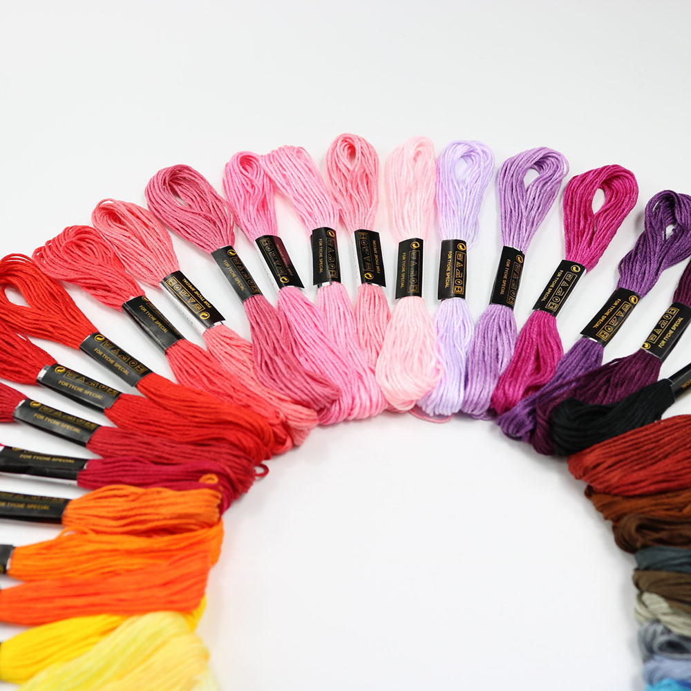 Festes 50-Farben-Kreuzstichgar – Embroidery In The Piece Bewertung und Preis