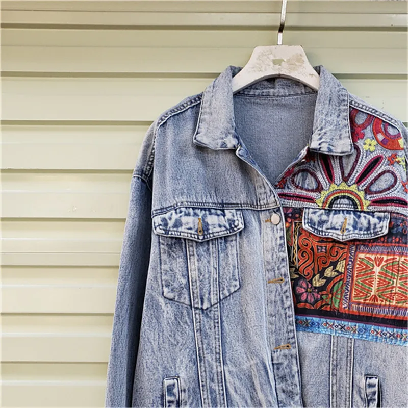 Böhmen Stickerei Spleißen Groß – Embroidery Jacket Jeans Bewertung und Preis