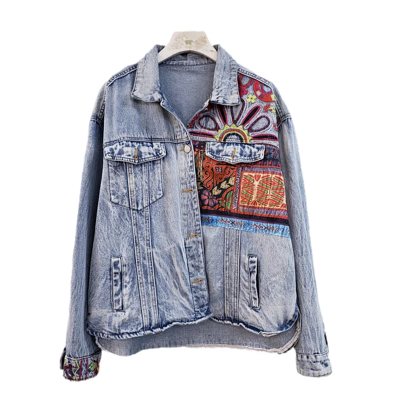Böhmen Stickerei Spleißen Groß – Embroidery Jacket Jeans Bewertung und Preis