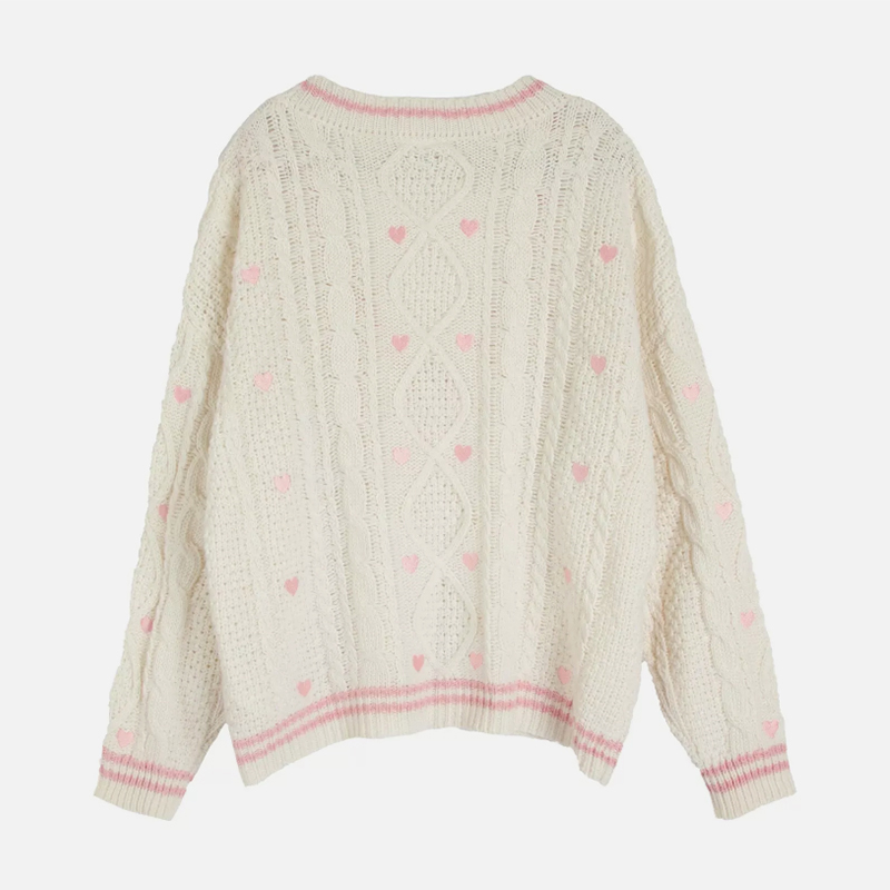 Liebhaber-Cardigan mit rosa He – Embroidery Patches Bewertung und Preis