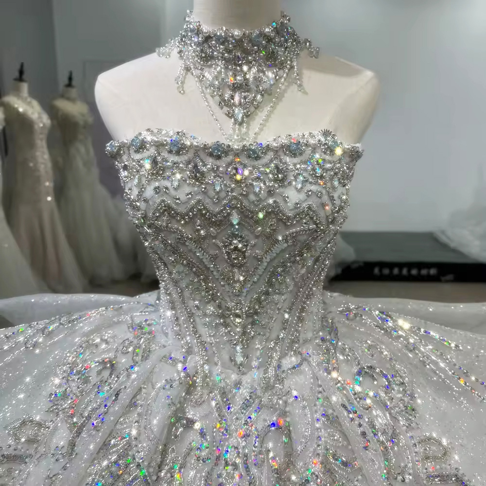 Robes De Mariée 2026 Trägerlos – Embroidery Organza Bewertung und Preis