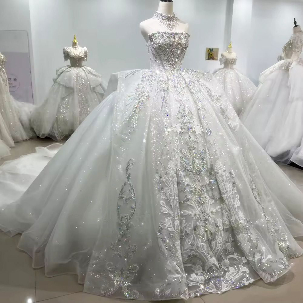 Robes De Mariée 2026 Trägerlos – Embroidery Organza Bewertung und Preis