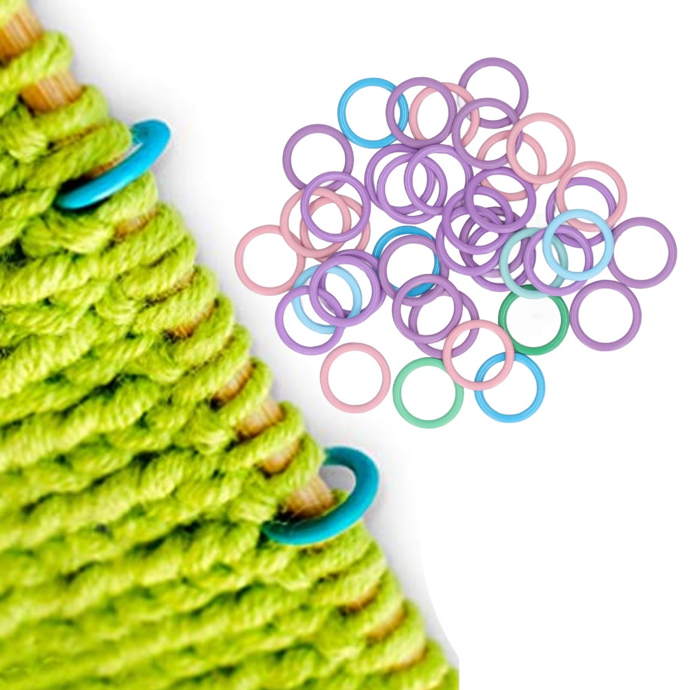 100 Stück Mehrfarbige Maschenm – Stitch Marker Ring Bewertung und Preis