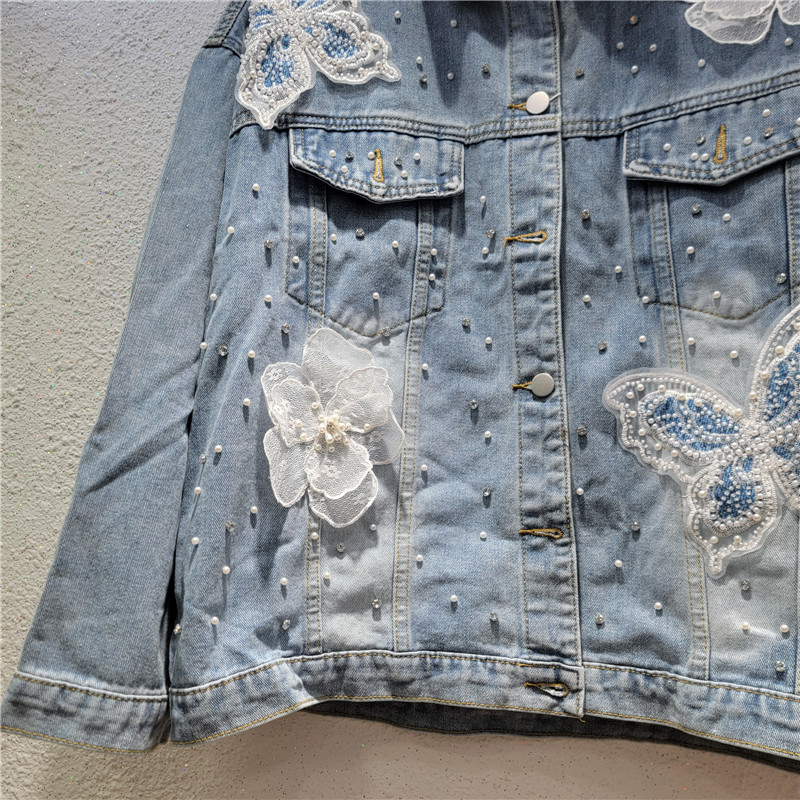2026 Frühling Herbst Koreanisc – Embroidery Jacket Jeans Bewertung und Preis