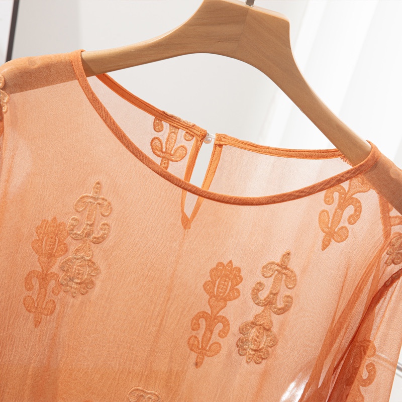 100% Maulbeerseide Damen Langa – Embroidery Class Bewertung und Preis