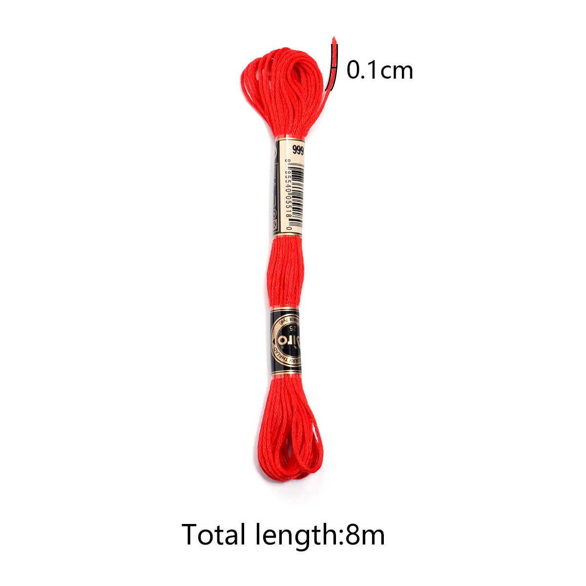 6 Teile/los Mehrfarbige Polyes – Embroidery Floss Bewertung und Preis