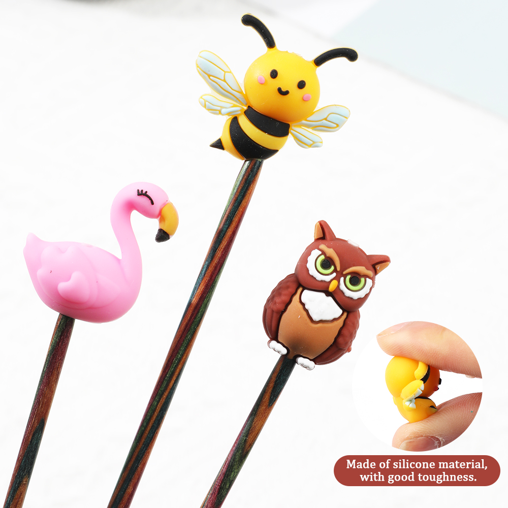 2/4/8 Stück Niedliche Tier-Sil – Stitch Marker Ring Bewertung und Preis