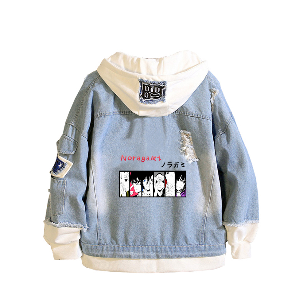 Noragami ARAGOTO Druck Frauen  – Embroidery Jacket Jeans Bewertung und Preis