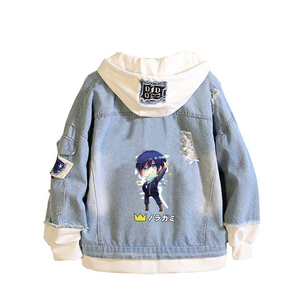 Noragami ARAGOTO Druck Frauen  – Embroidery Jacket Jeans Bewertung und Preis