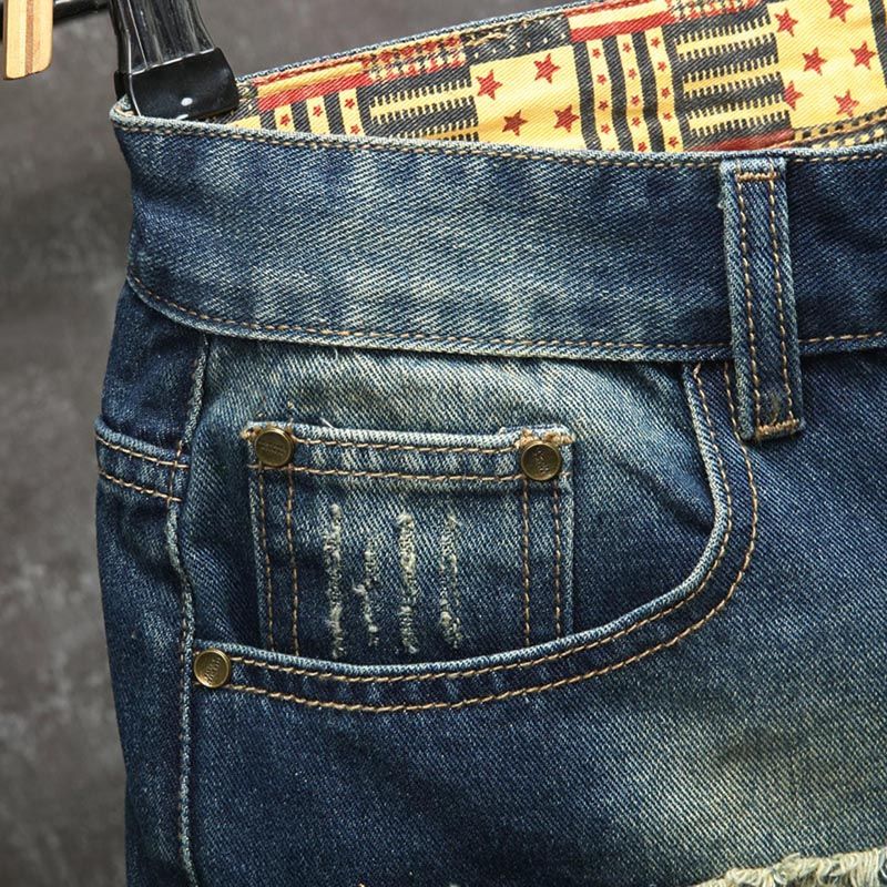Neue Jeans-Shorts im europäisc – Embroidery Patches Bewertung und Preis