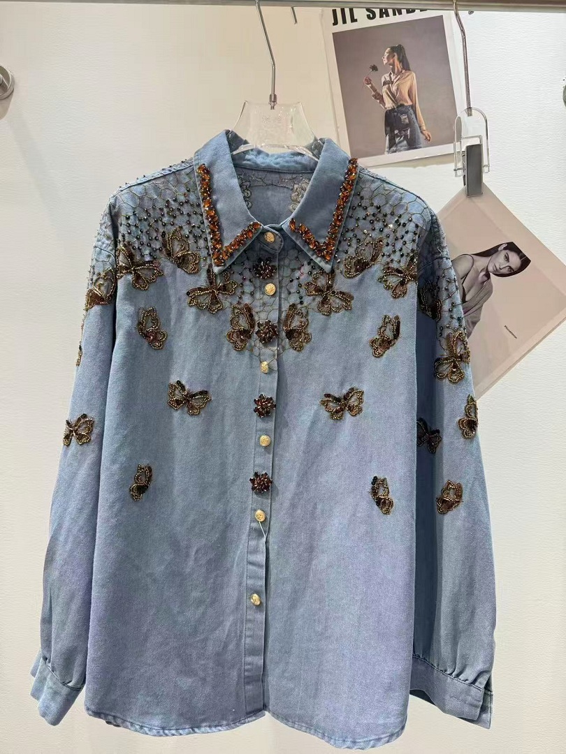 Luxuriöse Denim-Jacke für Dame – Embroidery Jacket Jeans Bewertung und Preis
