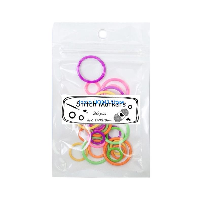 A5YD 30 Stück Häkelmarker mit  – Stitch Marker Ring Bewertung und Preis
