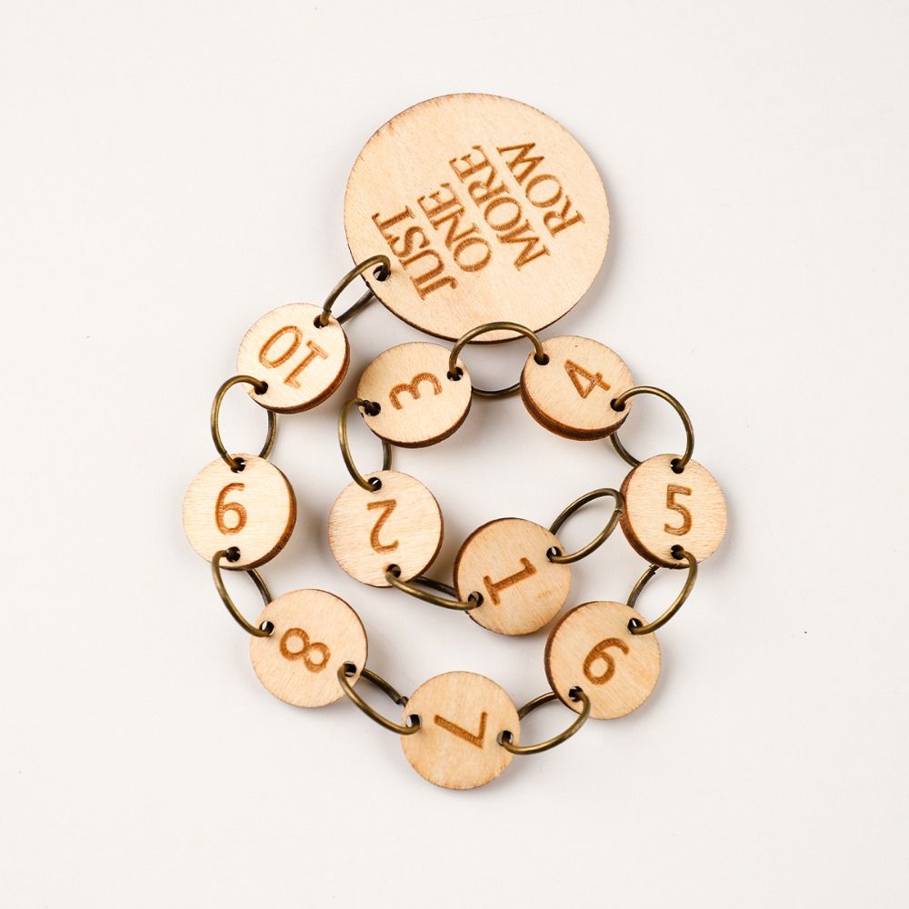 Holz-Stichmarkierungen zum Abs – Stitch Marker Ring Bewertung und Preis