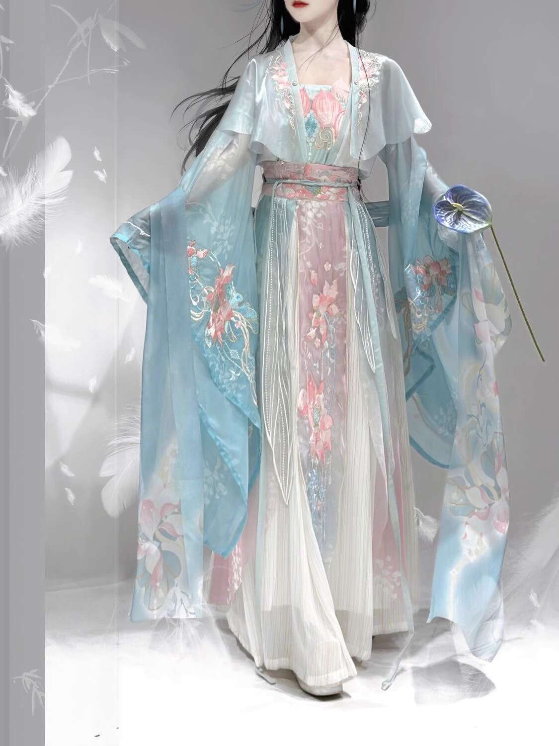Neue Hanfu Wei Jinfeng Schwere – Embroidery In The Piece Bewertung und Preis