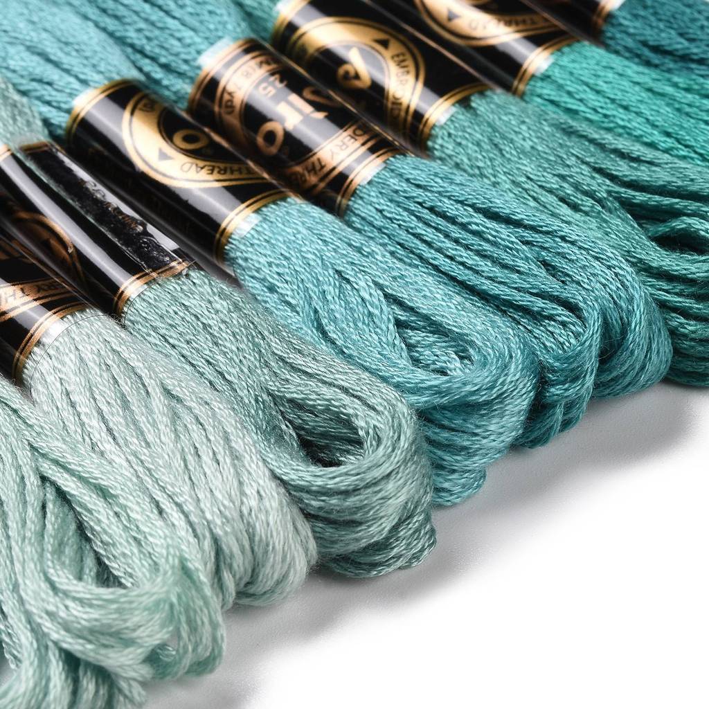 1 Set 8 Stränge 0,5mm 6-fädige – Embroidery Floss Bewertung und Preis