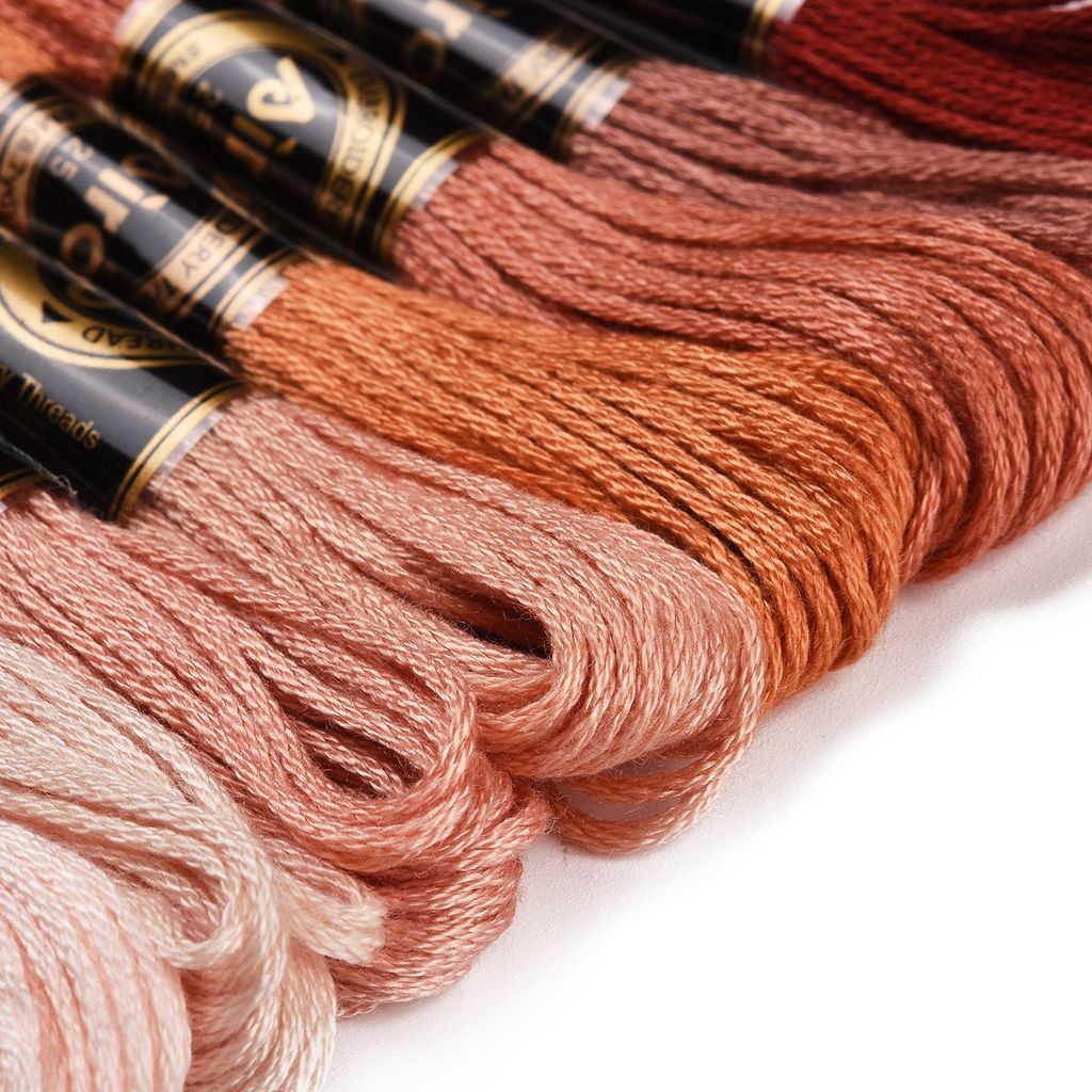 1 Set 8 Stränge 0,5mm 6-fädige – Embroidery Floss Bewertung und Preis