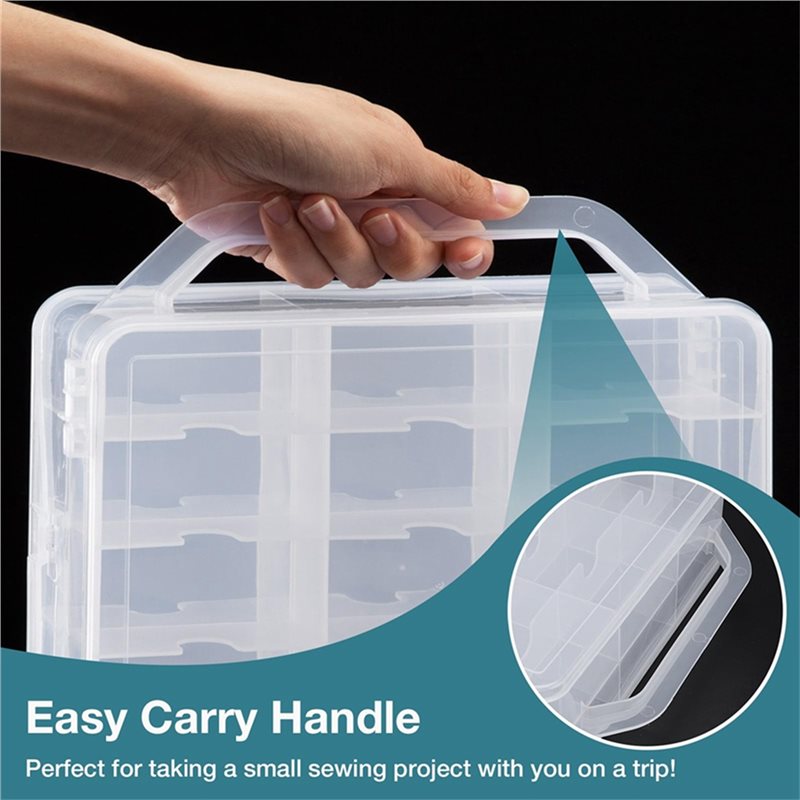 Näh-Organizer mit 46 doppelsei – Embroidery Floss Bewertung und Preis