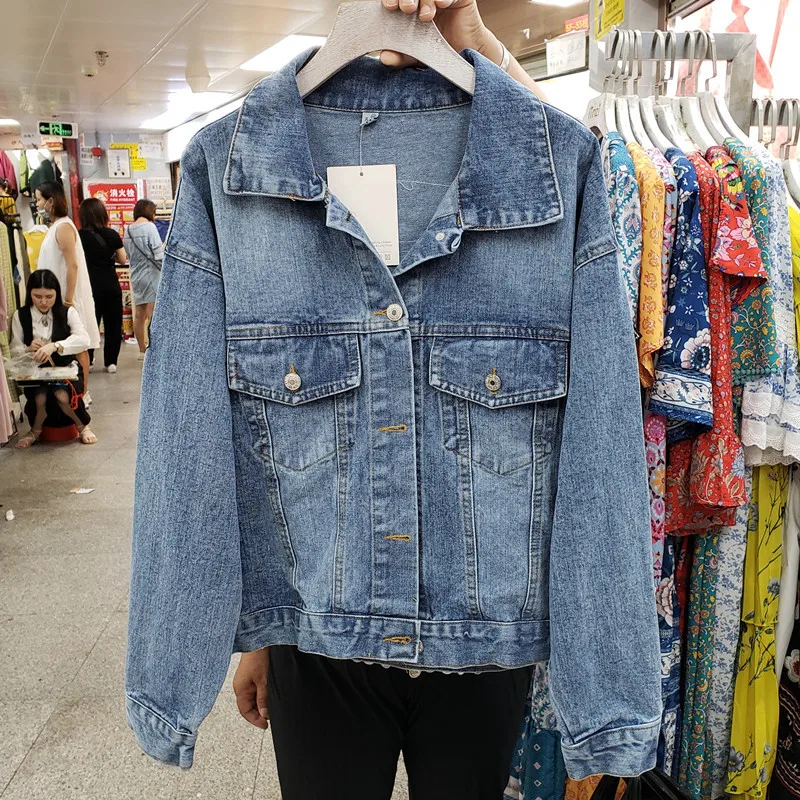 Vintage Blau Stickerei Paillet – Embroidery Jacket Jeans Bewertung und Preis